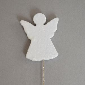 Anděl glitter zápich