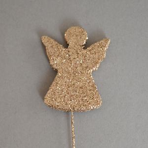 Anděl glitter zápich