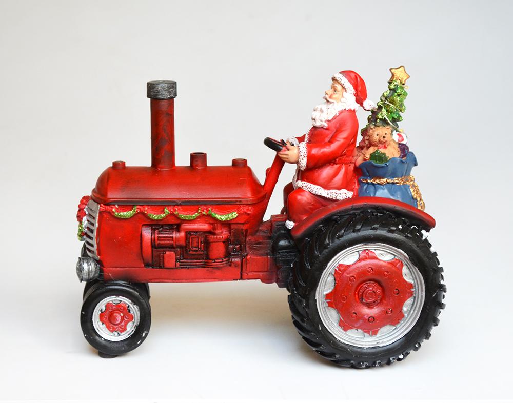 Vánoční traktor