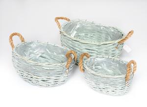 Proutěný obal s uchem