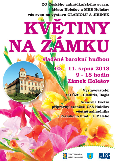 Květiny na zámku